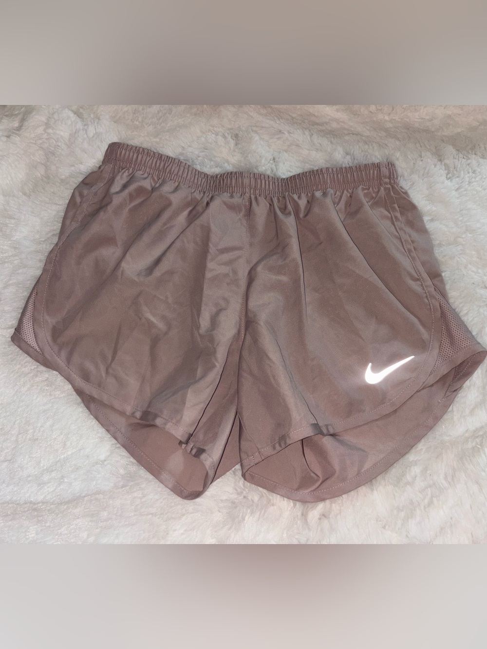 Nike Dri-FIT Running Shorts — Dusty Rose